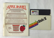 Original Vintage Apple Barrel Diskware & Manual Bushel #1 (w/ 25 Programs) Rare picture