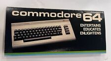 Commodore 64 1983 Vintage Computer Pamphlet Brochure Paperwork Poster picture