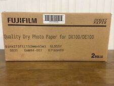 Fujifilm Quality Dry Photo Paper For DX100/DE100 6inx213ft Glossy 07160489 picture