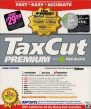 TaxCut 2003 Premium Federal PC CD amend, redo financial tax income taxes program picture