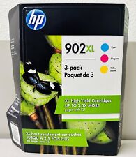 New Genuine HP 902XL Color 3PK Ink Cartridges Box OfficeJet Pro 6954 6968 picture