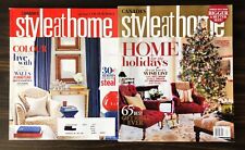 Canada's Style At Home Magazine 2011, Lot 0f 2 picture