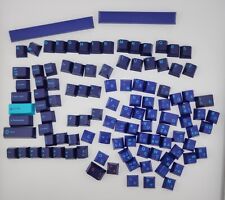 Drop GMK Striker Cyberdeck Blue Teal Mixed Keycaps For MX Mechanical Keyboards picture