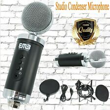 EMC960 Multi Pattern Recording Large Diaphragm Condenser Studio Microphone Black picture
