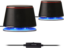 Sanyun SW102 Computer Speakers, 5Wx2, Deep Bass in Small Body, Stereo 2.0 USB PC picture