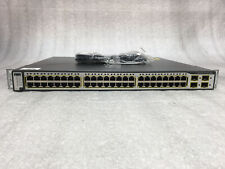 Cisco WS-C3750G-48TS-S V02 48 Port Gigabit Ethernet Switch - TESTED & RESET picture