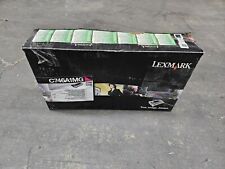 Lexmark X746A1MG Genuine Magenta Toner Cartridge Opened Damaged Box Sealed Bag picture