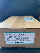 Panduit Giga-TX Cat6 jacks White CJ688TGWH BOX OF 50.FREE SHIPPING FROM USA picture