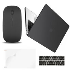 Wireless Bluetooth 5.0 Dual-Mode Slim Mouse &Frost Black Case for Macbook Pro 16 picture