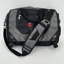 Ogio City Corp Classification 03507 Messenger Laptop Bag Travel Black Gray picture