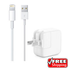 Original Genuine OEM 12W USB Wall Charger & Cable for iPad Pro, Air & Mini  picture