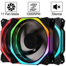 Computer Case Fan 120mm ARGB LED Quiet PC Cooling Gaming Fans Cooler 3 Pin picture