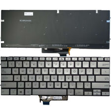 Keyboard Backlit New For ASUS UX431F UX431FA UX431FN UX431FL UX431DA SILVER US picture