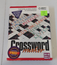 Crossword Magic For Windows 3.1 & 95 Compatible Preowned & Untested 3.5