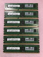 Samsung 12GB Kit 6x2GB 2Rx8 PC3-10600R-09-10-B0-P0 Server Ram M393B5673EH1 picture