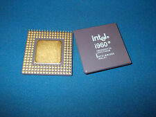 QTY-1 Vintage Intel i960 CPU A80960HT75 GOLD Ceramic PGA New ORIG PACKAGING picture