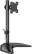 NEW- MOUNTUP Freestanding Single Monitor Stand 13-32in Screens Black MU0023-A picture