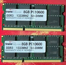 16GB (2x8GB) DDR3 SODIMM 1333MHZ RAM AVH641GU67F9333GX-XP picture
