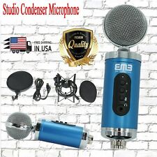 EMC960 Multi Pattern Recording Large Diaphragm Condenser Studio Microphone Blue picture