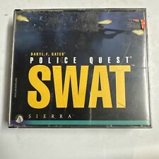 Vintage Daryl F Gates Police Quest: SWAT PC computer game 1995 Sierra 4 disc picture