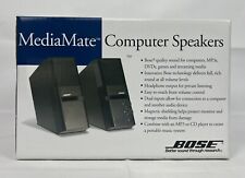 Bose MediaMate Computer Speakers Graphite Black 262884-040 NEW SEALED picture
