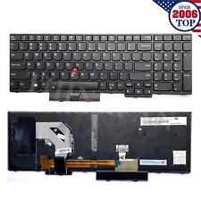 New Genuine US Backlit Keyboard for Lenovo ThinkPad P51S P52S T570 T580 01HX219 picture