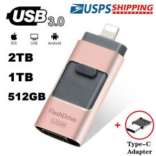 2T OTG Flash Drive Thumb USB3.0 Memory Stick External Storage For iPhone Android picture