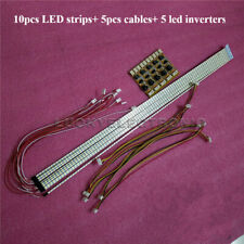 10pcs 533mm LED Backlight Strips Update 15~24''Inch LCD Screen To LED Monitor picture