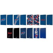 OFFICIAL NFL BUFFALO BILLS LOGO LEATHER BOOK WALLET CASE COVER FOR APPLE iPAD picture