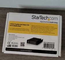 STAR TECH.com 2 Drive Trayless Hot Swap 2.5” SATA Mobile Rack picture