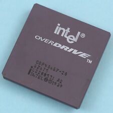 Intel 486SX-20 OverDrive 40Mhz CPU Processor SZ675 ODP486SX-20 First OverDrive picture