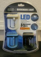 3 LED Bookmark Light Think Tank Technology Set Of Three Purse Lights Bookmarks picture