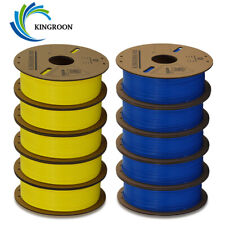 Kingroon 10KG 3D Printer Filament 1.75mm PLA PETG 1KG Bundles Spools Rolls Combo picture