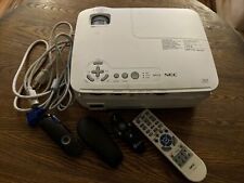 NEC NP110 2200 Lumens DLP Projector w/ Remote Power Cord VGA Cable picture