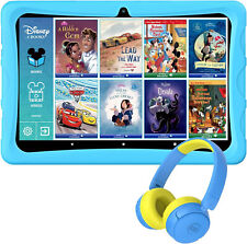 New - Contixo 10’’ Kids Tablet with Headphones Bundle - K103B Toddler Tablets wi picture