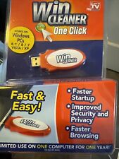 Win Cleaner USB As Seen on TV One Click PC Computer Clean Repair Protect- NEW picture