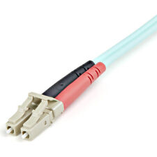StarTech.com 1m Fiber Optic Cable - 10 Gb Aqua - Multimode Duplex 50/125 - LSZH  picture
