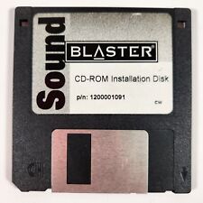 Sound Blaster CD-ROM Installation Disk 1200001091 - 3.5