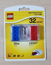 Brand New & Sealed Rare LEGO 32 GB USB Blue 2x4 Brick Style Flash Drive PNY picture