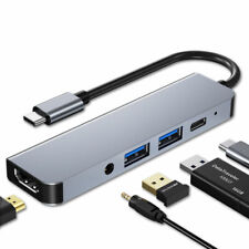 5-in-1 USB C Hub USB Type C to HDMI 4K PD AUX 3.5mm Jack USB 3.0 2.0 Adapter picture