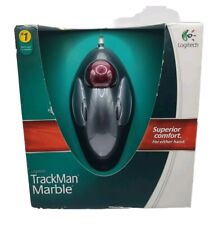 Logitech T-BC21 Trackman Marble USB Trackball Ergonomic Mouse Wired Open Box  picture