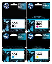 GENUINE NEW HP 564 Ink Cartridge 4-Pack  picture