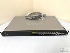 SG350X-24MP CISCO 24-PORT PoE MANAGED GIGABIT STACKABLE ETHERNET SWITCH 4x SFP+ picture