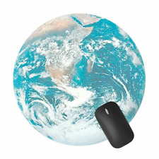 Gaming Mouse Pad Non-slip Space Round Mouse pad Planet and Moon Design picture