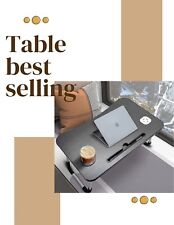 Laptop Bed Desk, Portable Foldable Bed Tray Table with 4 USB Ports/Cup Holder... picture