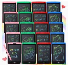 20 Pack LCD Writing Board for Kids, 8.5 Inches Doodle Board Colorful Reusable  picture