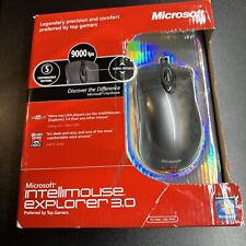 NOS Vintage Microsoft Intellimouse Explorer 3.0 Mouse PS/2 Rare HTF Sealed BNIB picture