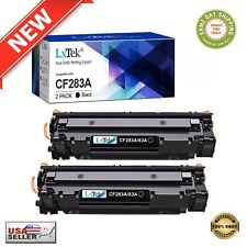 Set of 2 x BLACK Toner Cartridge Replacement for HP Laser Printer 83A CF283A picture