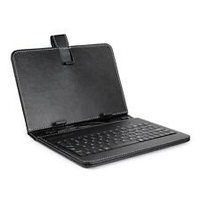 Universal Micro USB Keyboard PU Leather Case Cover Stand For 7