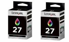2 Genuine SEALED BAG Lexmark 18 Color Inkjet Cartridges picture